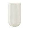 Elevated Silver Textured Ceramic Pot