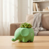 Baby Elephant Clay Pot