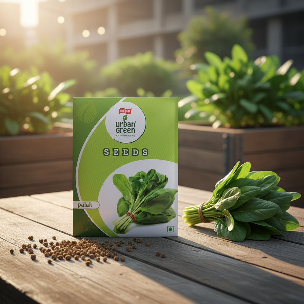 Green Palak Herb Seeds