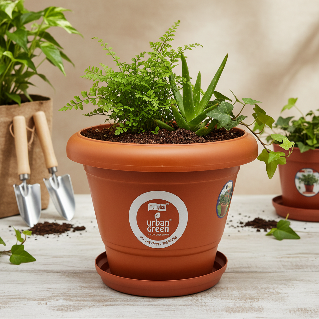 Round Pots Medium Planter 12