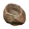 Stone Rustic Round Planter – Brown