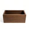 FRP Rectangular Trough Planter – Wood Finish