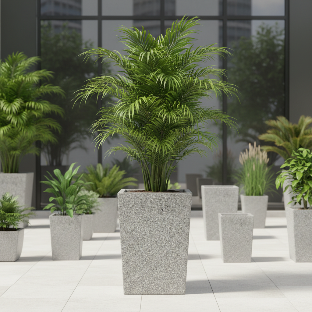Rectangle Square Cubic Planter
